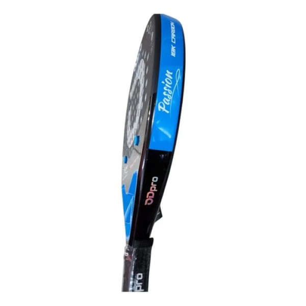 Paleta Pádel Odpro Passion Carbono 18k Luxury Con Funda Azul