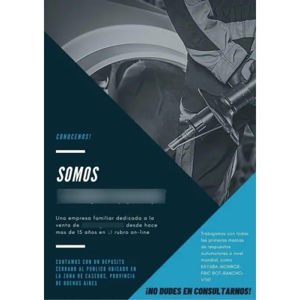 Kit X2 Amortiguadores Traseros Fiat Doblo Monroe