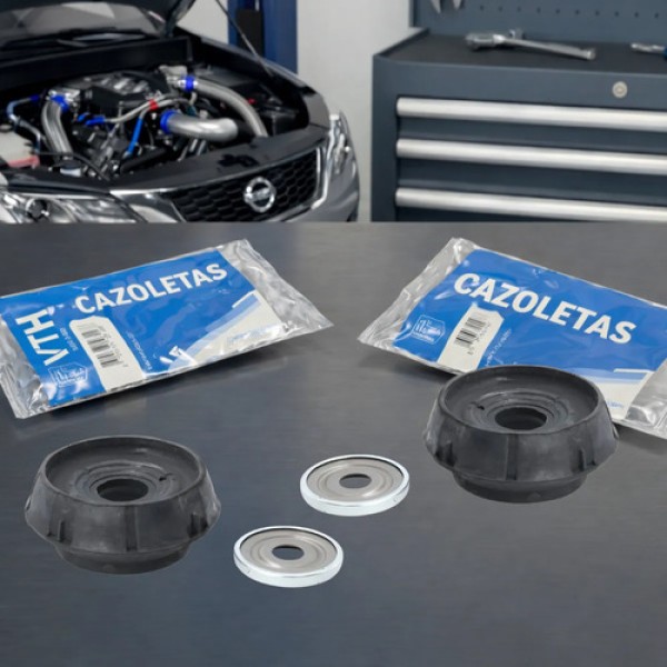 Kit X2 Cazoleta C/crapodina Vth Clio 2/ Mio Symbol Kangoo